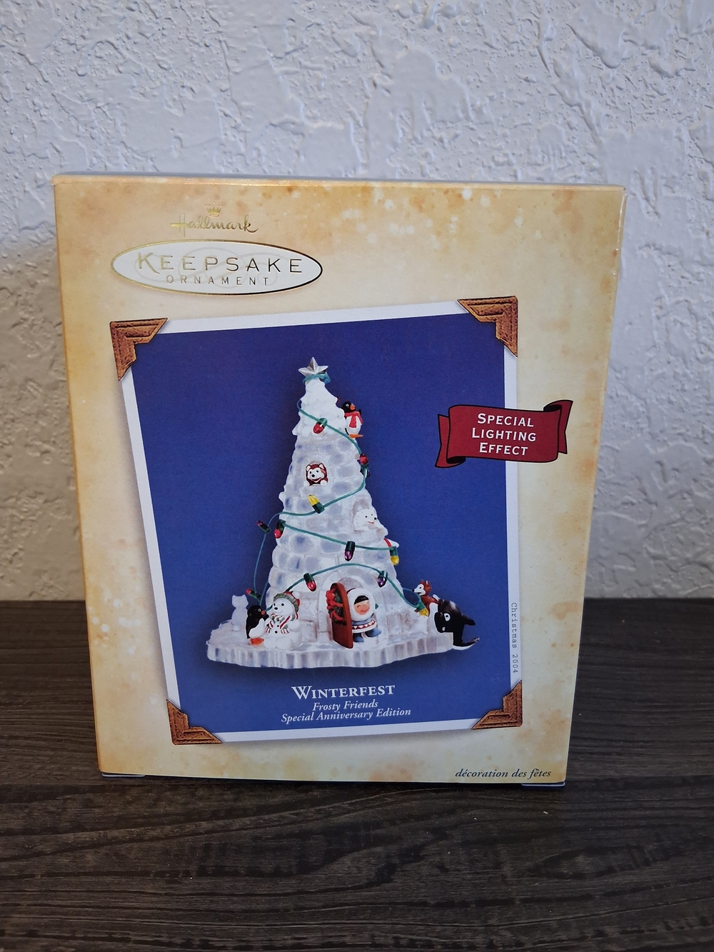2004 Hallmark Keepsake Winterfest Frosty Friends 25th Anniversary Ornament